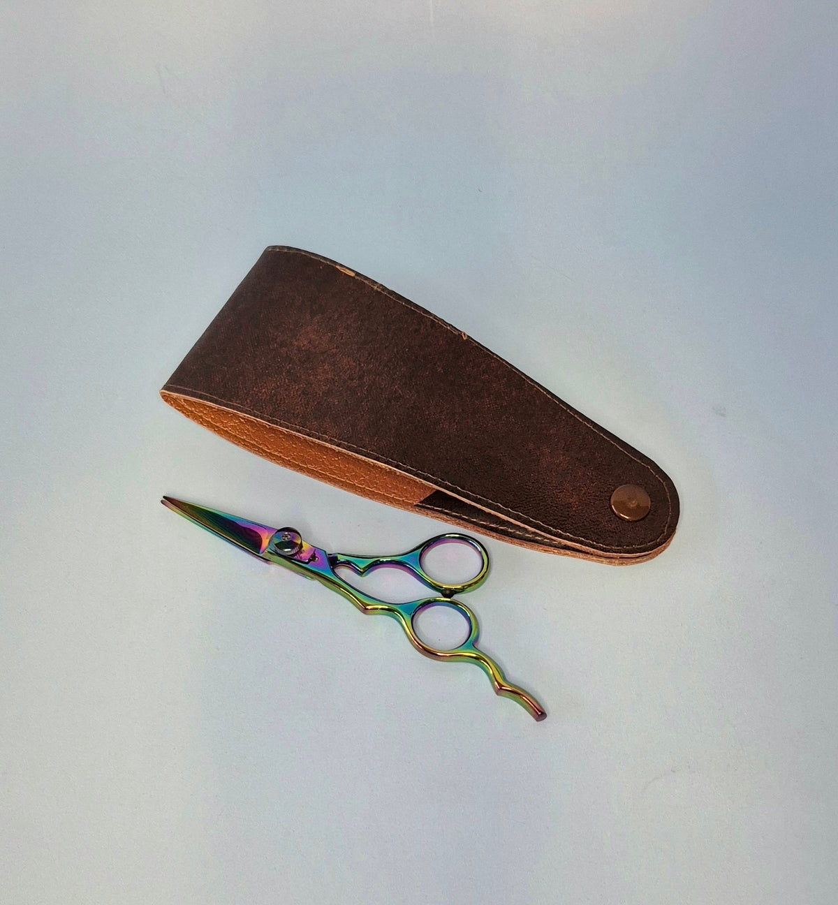 Mini Shears Offset 4.5" with extended finger rest, offset handle (Left or Right)