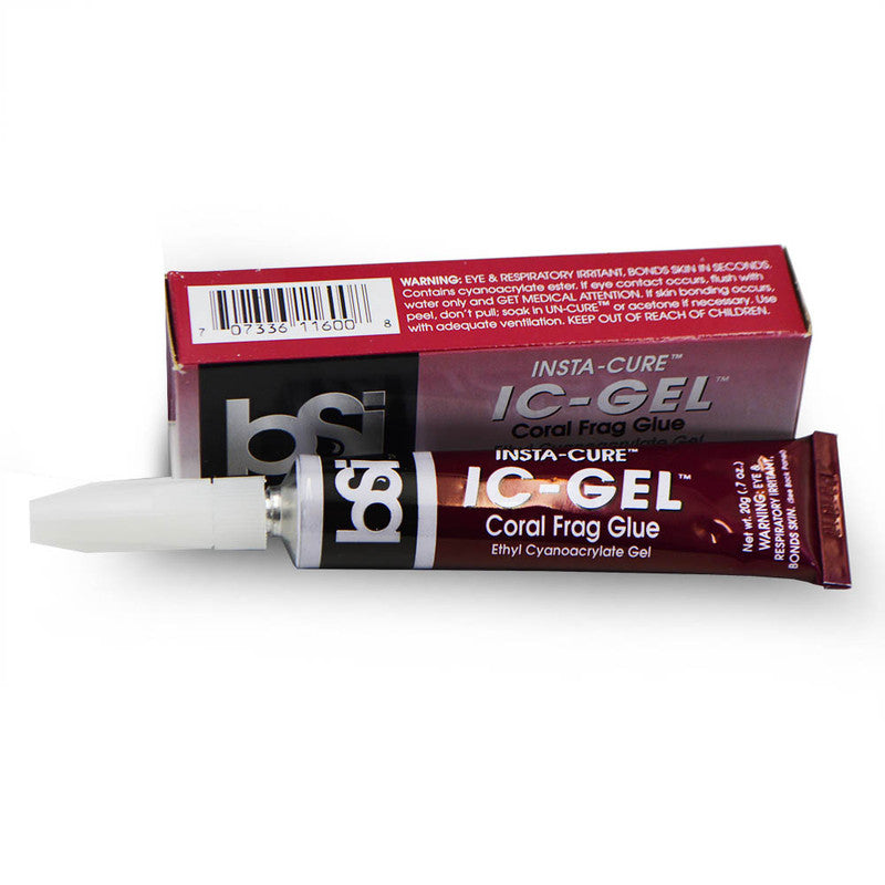 IC-Gel Insta Cure Cyanoacrylate Coral Frag Glue - BSI