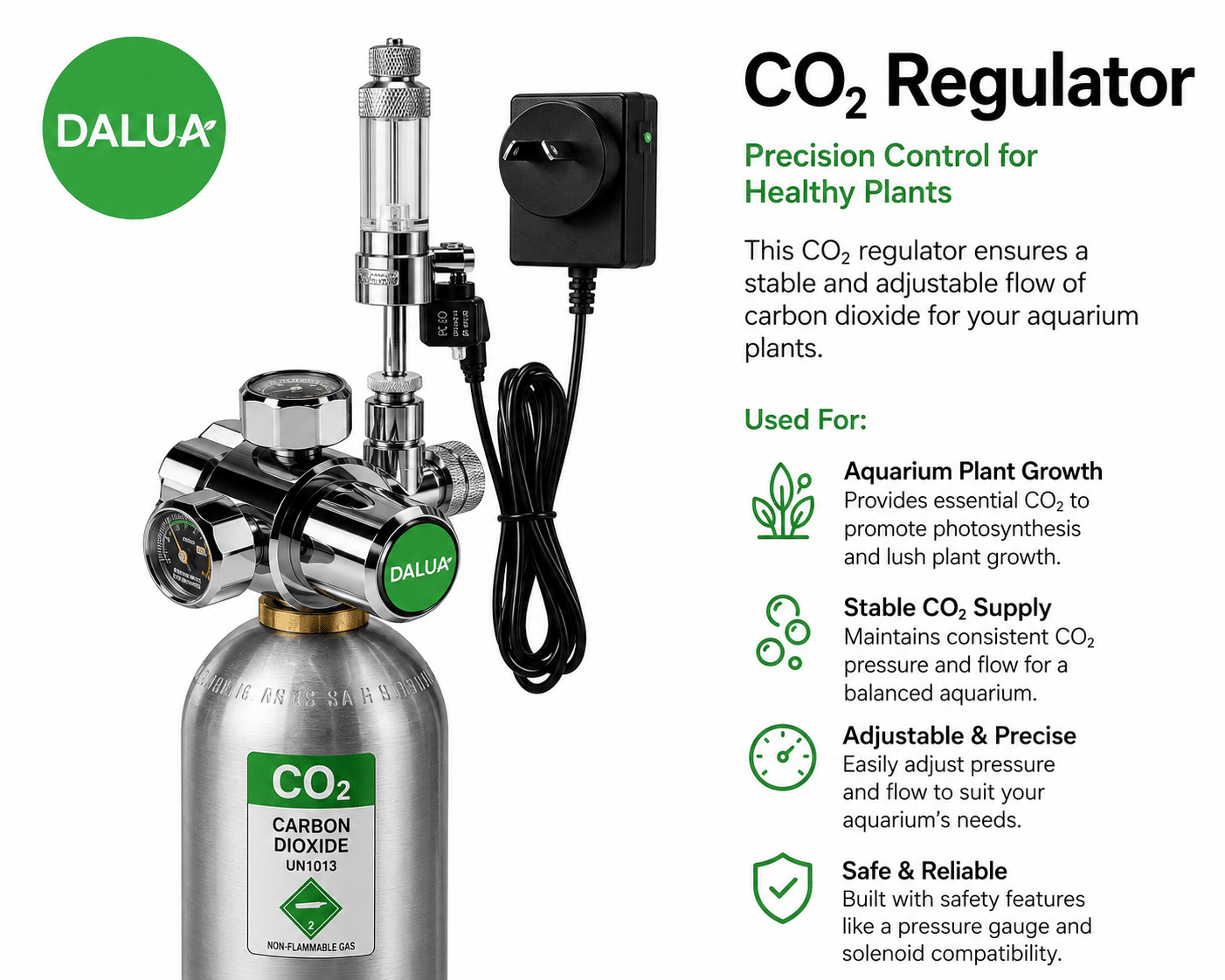 CO2 Regulator and Solenoid