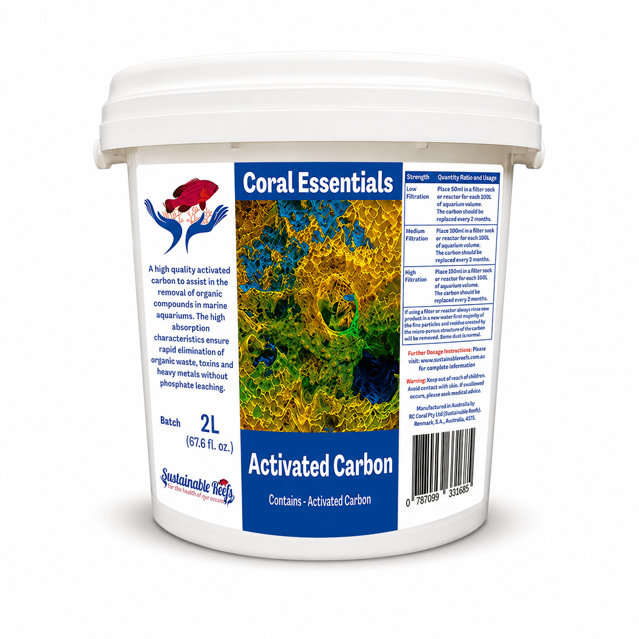Coral Essentials Carbon 2L (67 FL OZ)