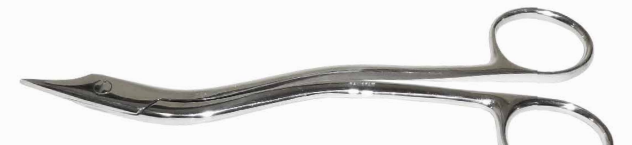 Heath Scissor, Double Curved 6.25"