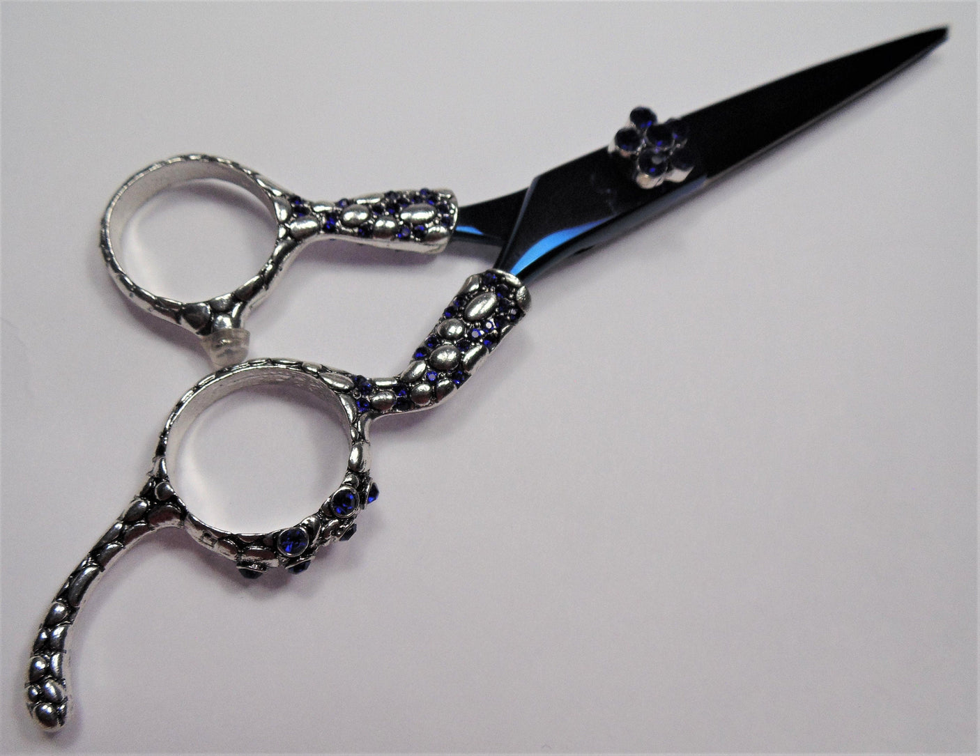 Professional hair dressing shear 6.25" (Mystical series - blue silver)