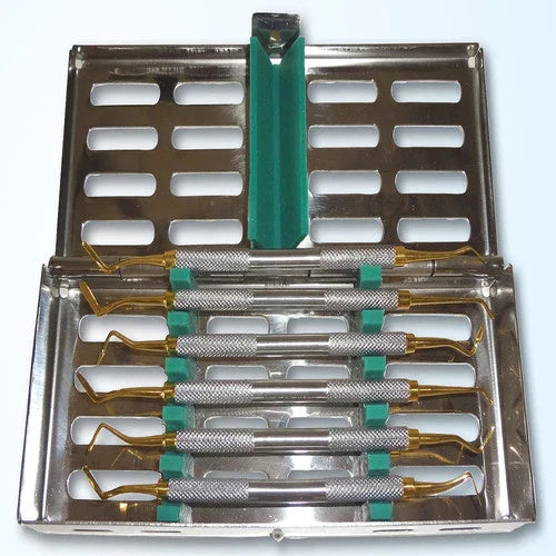 Composite Instrument Gracey Set of 6 (Gold Plated)