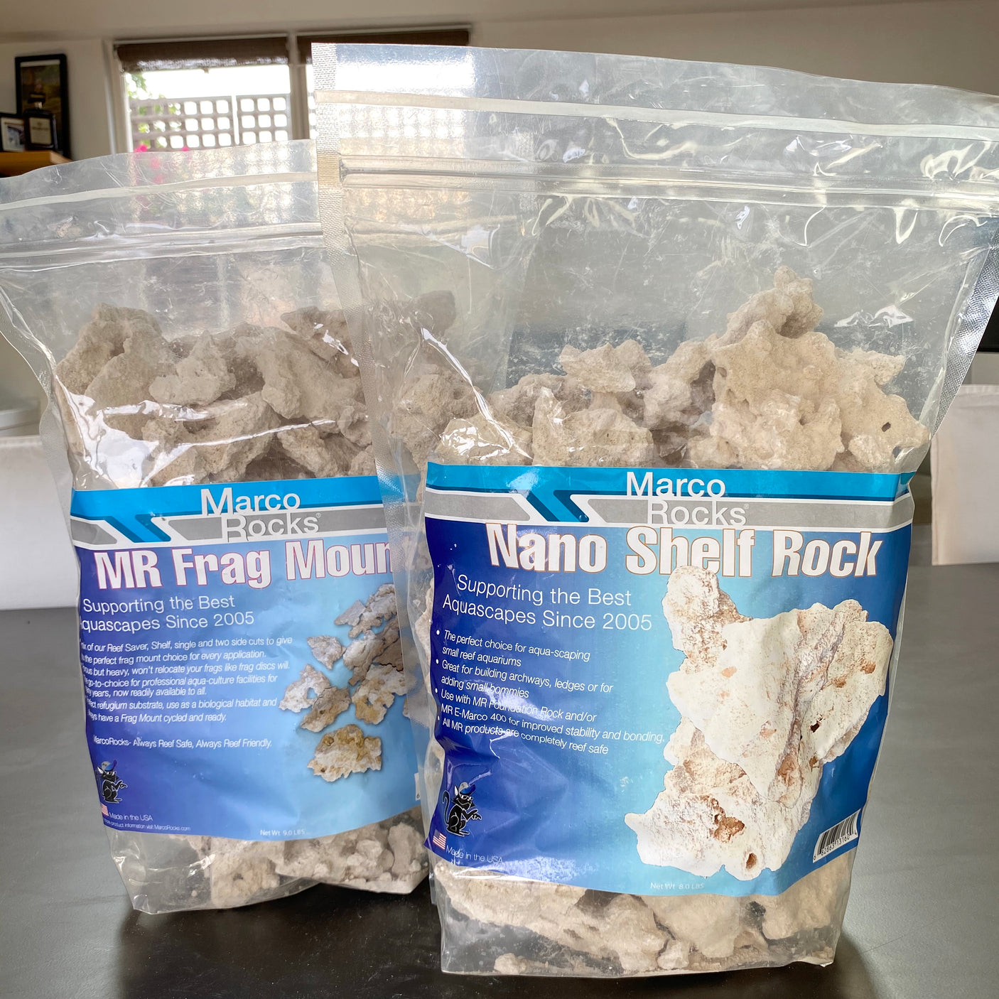 MarcoRocks Nano Shelf- 8lb bag