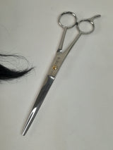 Left handed barber scissors 7"