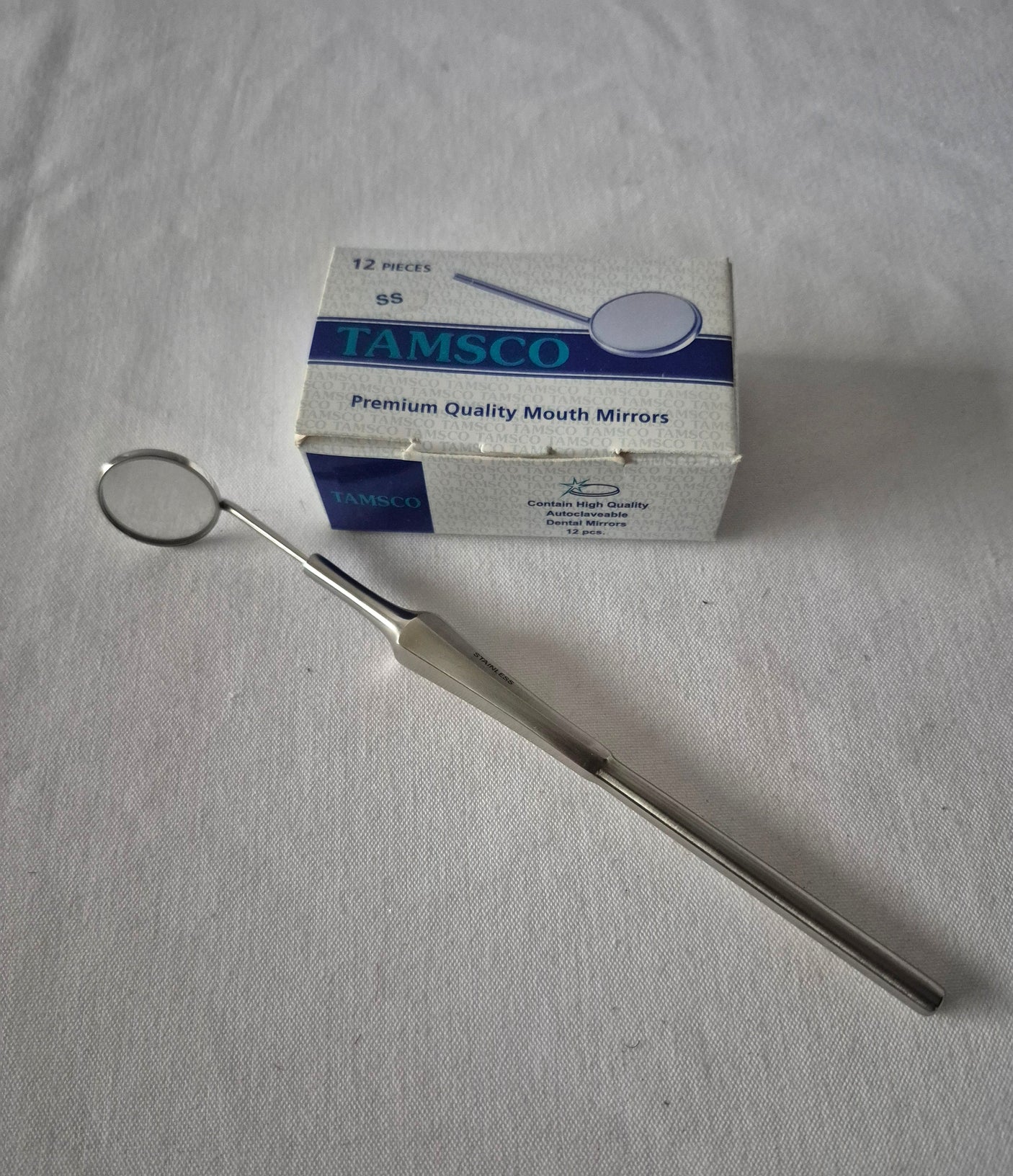 Deluxe dental mirror handle
