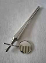 Deluxe dental mirror handle