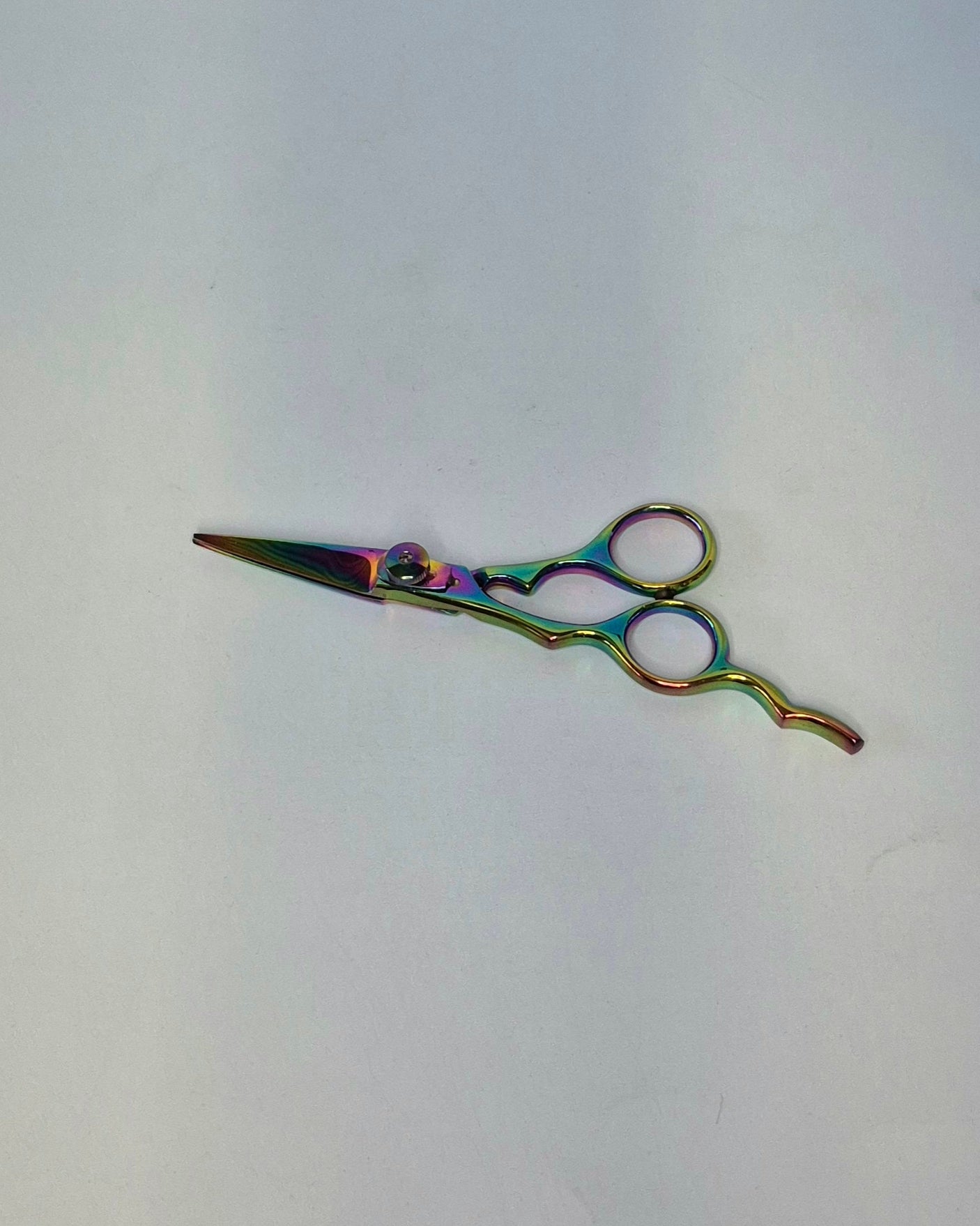 Mini Shears Offset 4.5" with extended finger rest, offset handle (Left or Right)