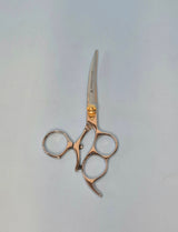 Sabre Curved Shears 6" Swivel Thumb Triple Ring