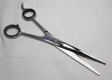 Left handed barber scissor 7"