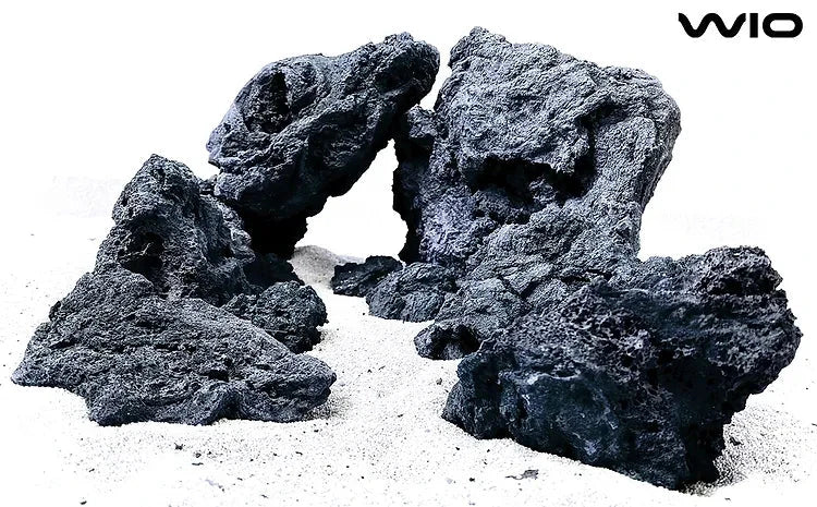 WIO - Darwin Black Lava Stone