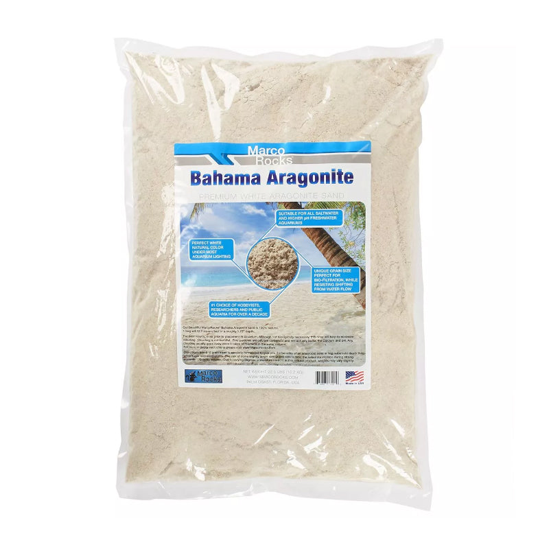 MarcoRocks Aragonite Reef Sand  22.5 lb bag