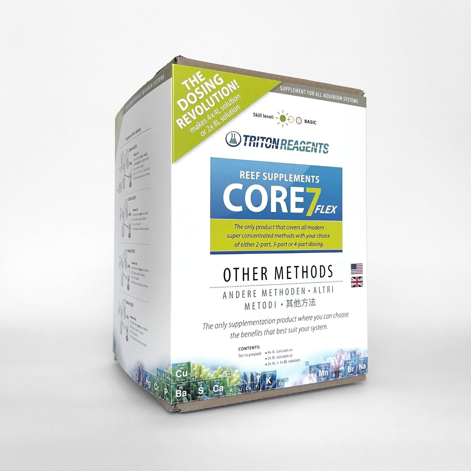 Core7 Flex Reef Supplements Bulk Edition 4x4L (Other Methods)