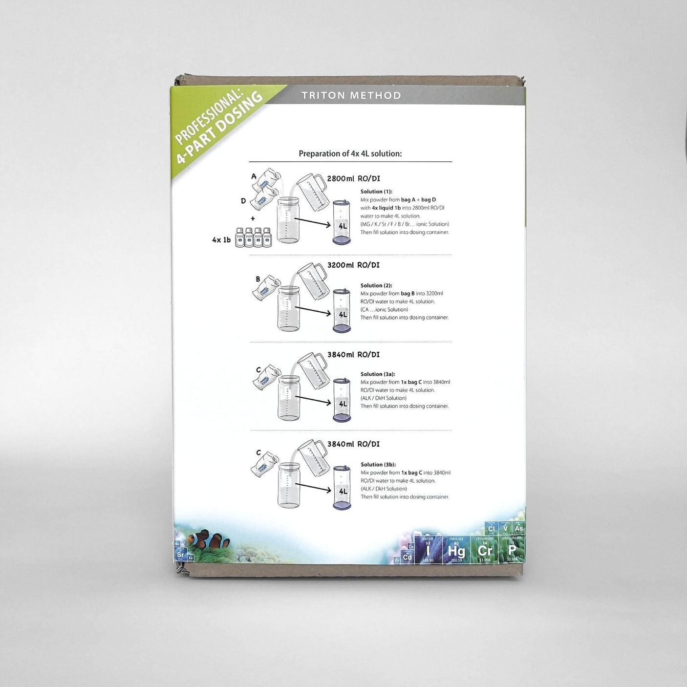Core7 Flex Reef Supplements Bulk Edition 4x4L (Other Methods)