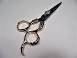 Professional hair dressing shear 6.25" (Mystical series - black Gold)