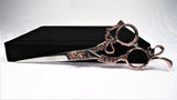 Professional hair dressing shear 6.25" (Mystical series - Bronze)
