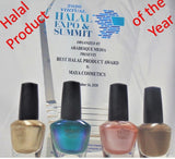 Himalayan Salt Nail Polish Halal, Vegan & 9-free