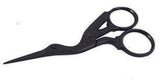 Premium Stork Scissor 3.5" matte black (from USA)