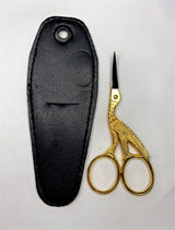 Stork Scissor 3.5" gold plated (from USA)