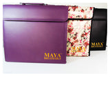 Maya Nail Polish collection of 36 (In a handy zipper case)