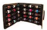 Maya Nail Polish collection of 36 (In a handy zipper case)