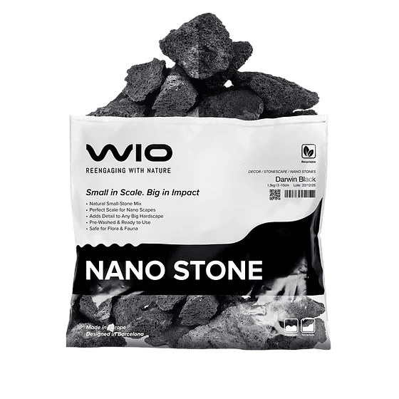 WIO - Darwin Black Lava Stone