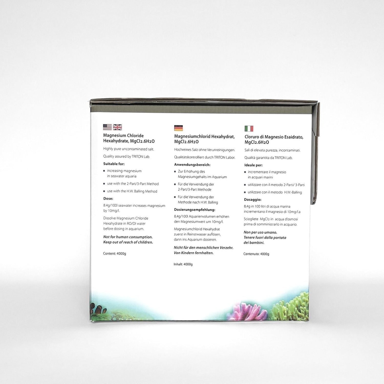 MgCl2 Hexahydrate  Magnesium Increaser   4000g