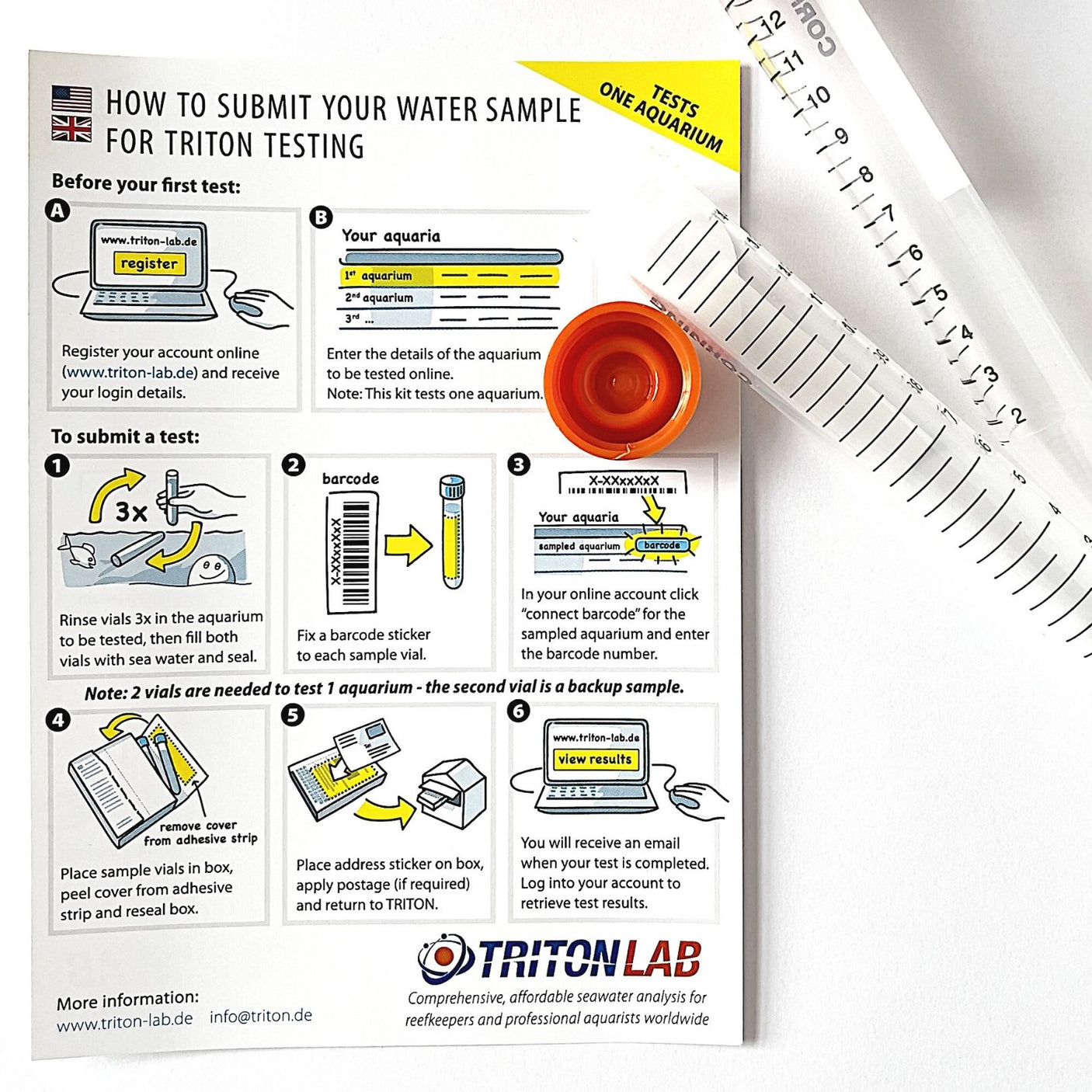 Triton Lab N-DOC - Professional Seawater Analysis