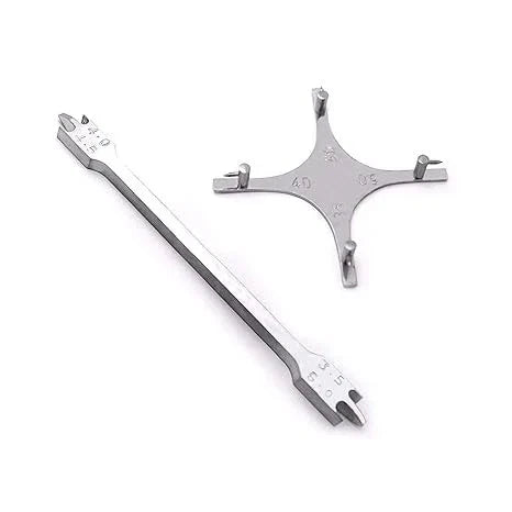 Boone Bracket Gauge (3.5mm, 4mm, 4.5mm, 5mm)