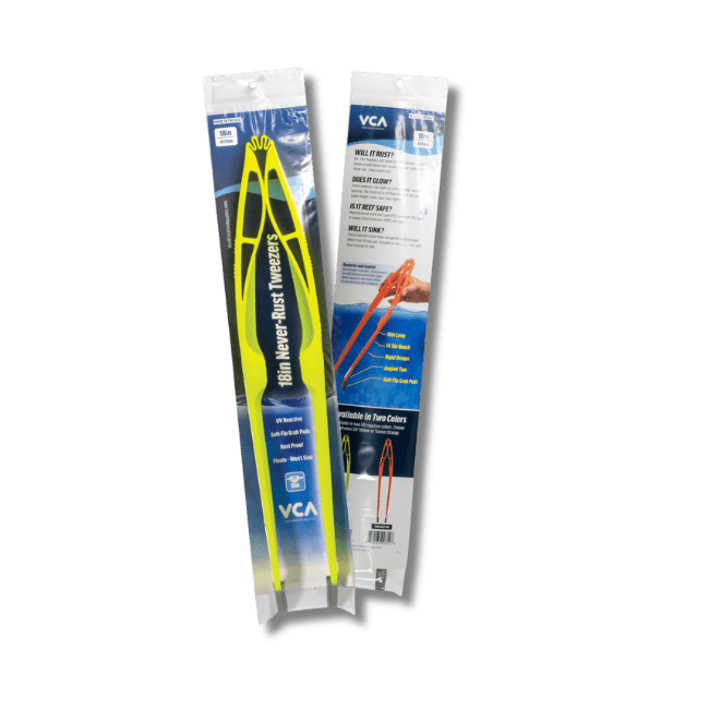 VCA XXL Never Rust Aquarium Tweezers
