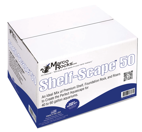 MarcoRocks Shelf-Scape 50 Kit  (35lb box) Free Shipping
