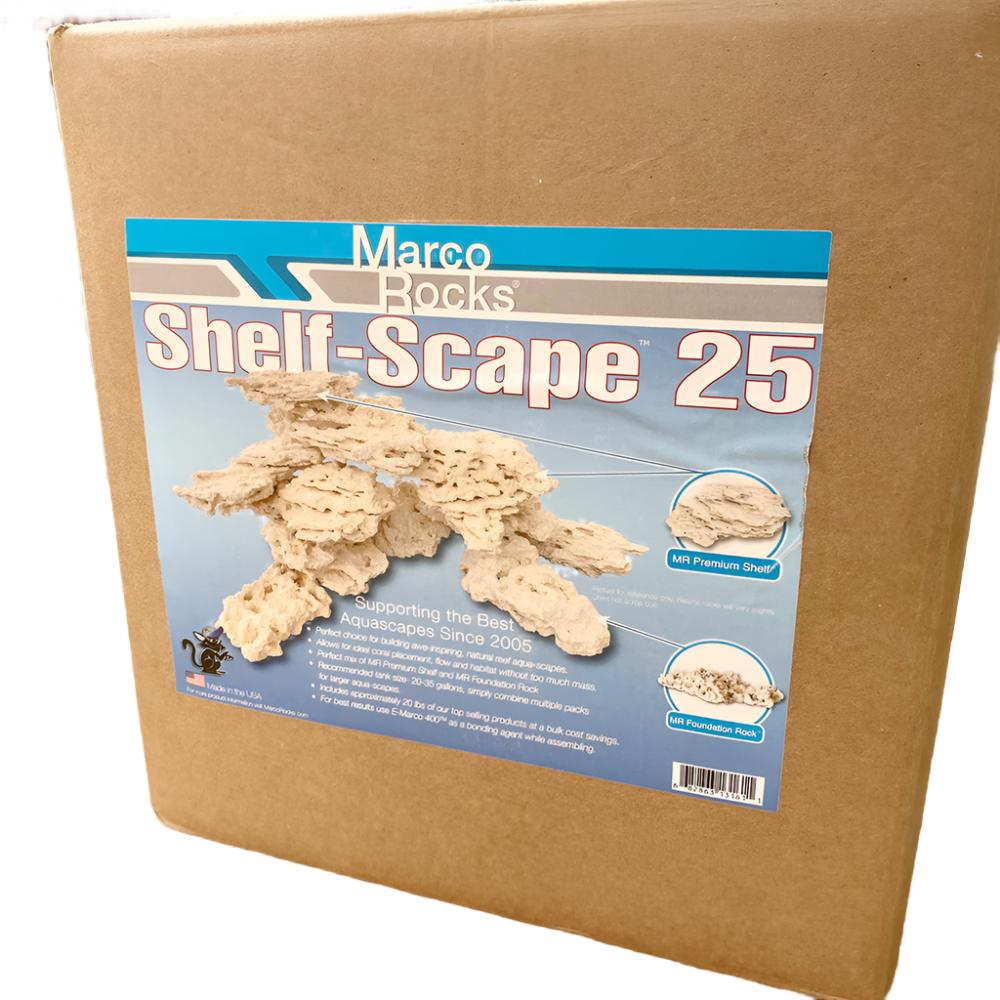 MarcoRocks Shelf-Scape 25 Kit  (25lb box) Free Shipping